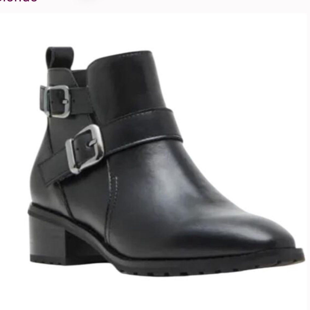 Blondo Shantel Waterproof Black Ankle Boots